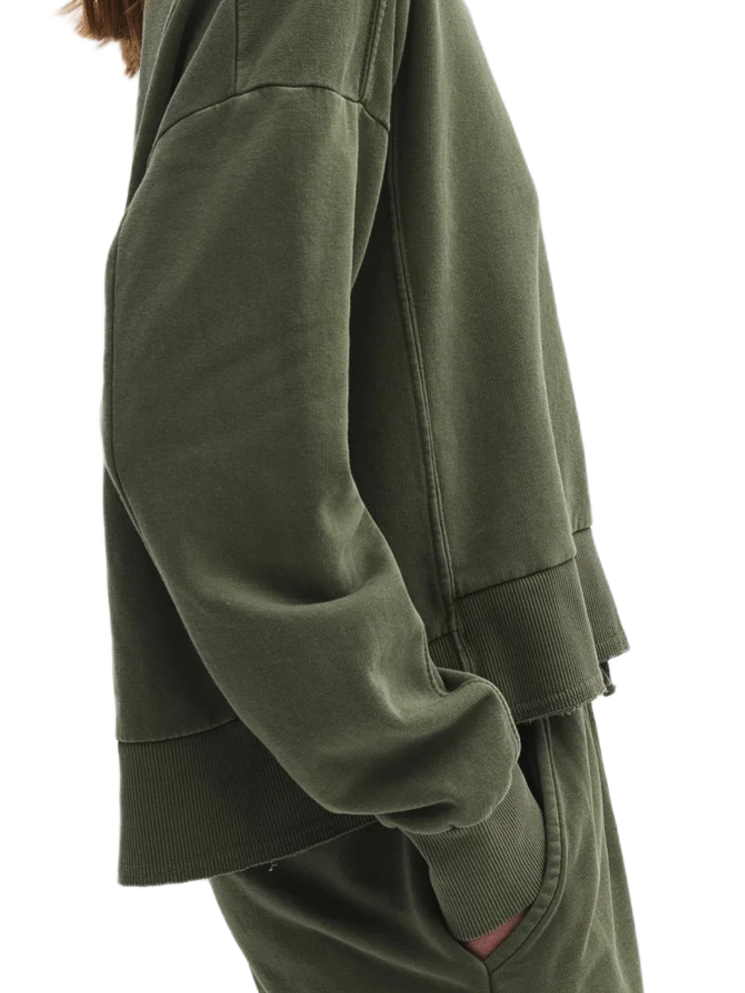 No Matter What Sweatshirt in Groen