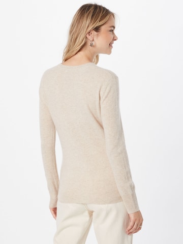 Pure Cashmere NYC Sweater in Mottled Beige