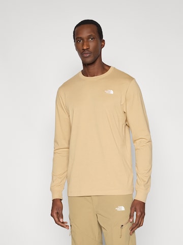 THE NORTH FACE Shirt 'EVOLUTION SIMPLE DOME' in Groen: voorkant