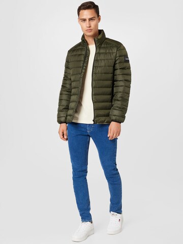 Veste mi-saison Calvin Klein en vert