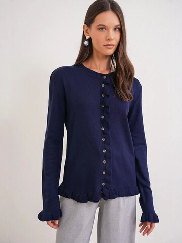 Cardigan 'Strickjacken' MixRay en bleu