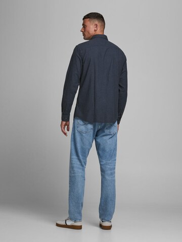 JACK & JONES Slim Fit Hemd in Blau