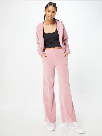 ABOUT YOU Limited Boot cut Pants 'Linda' in Pink