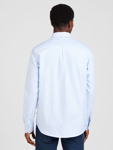 Les Deux - Ajuste regular Camisa de negocios 'Konrad' en azul