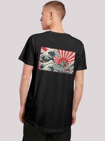 F4NT4STIC Shirt 'Kanagawa ' in Black: front