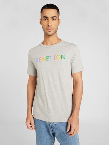UNITED COLORS OF BENETTON Shirt in Grijs: voorkant