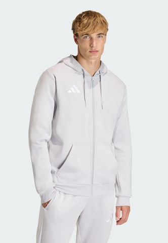 Veste de survêtement 'Entrada26' ADIDAS PERFORMANCE en gris : devant