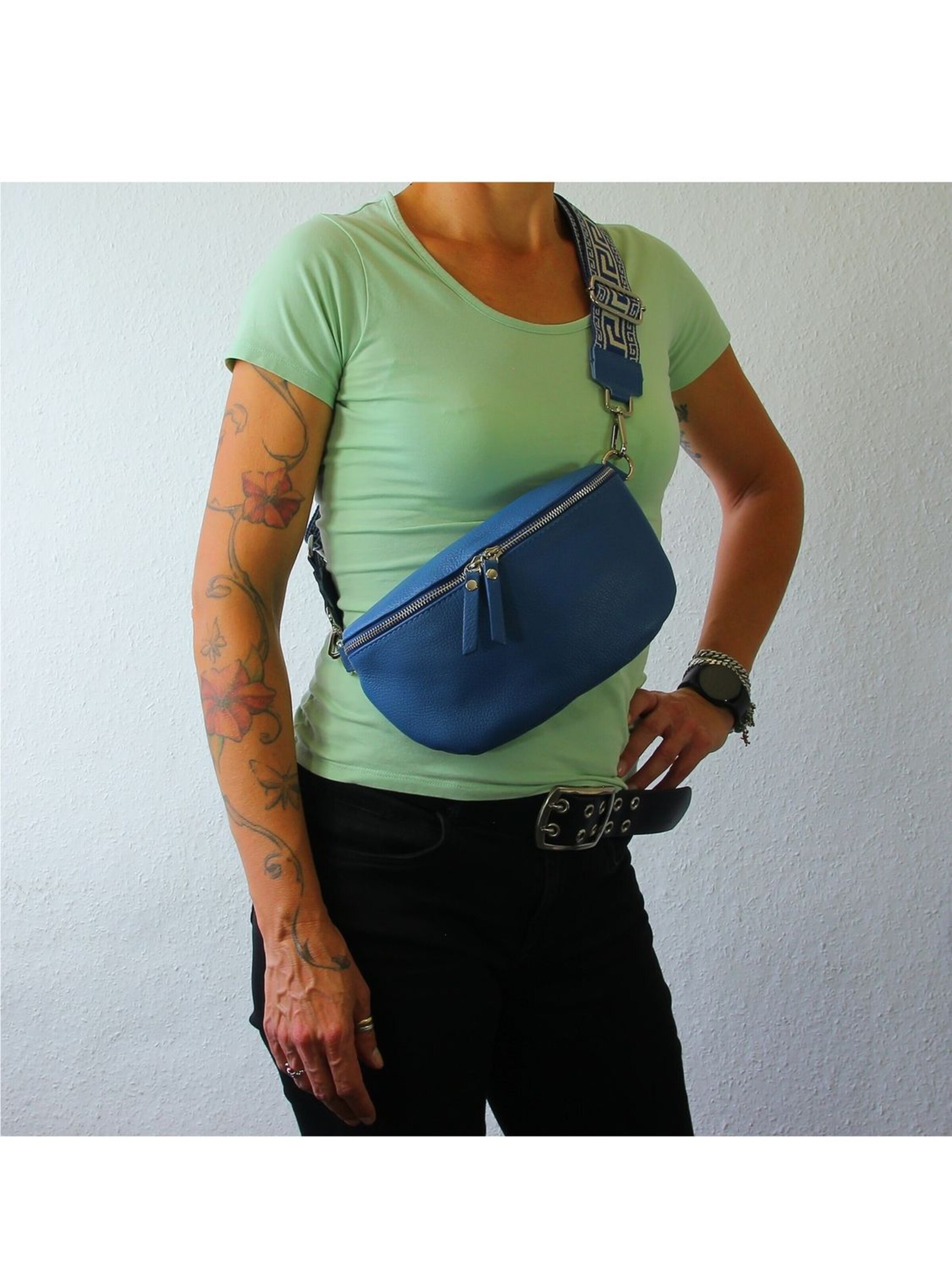 Sacs banane Florence en bleu