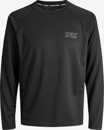 T-Shirt 'JCOCNZ' JACK & JONES en noir : devant