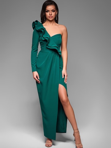 Ombre Abendkleid‌‌‌‌ in Grün