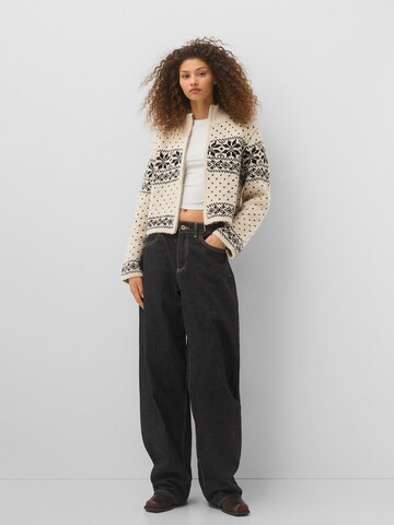Cardigan Bershka en beige