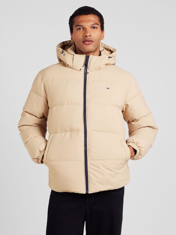 Giacca invernale 'ESSENTIAL' di Tommy Jeans in beige: frontale