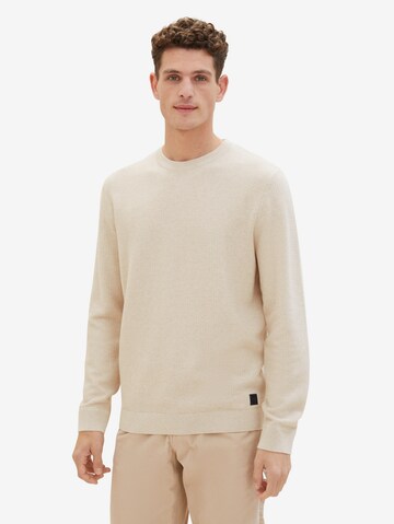 TOM TAILOR Pullover in Braun