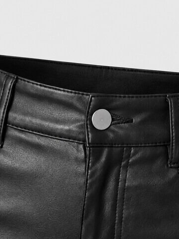 MEETWEE Slimfit Broek in Zwart