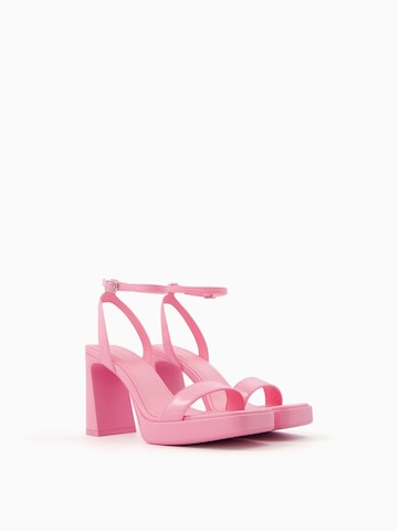 Bershka Sandaler i pink