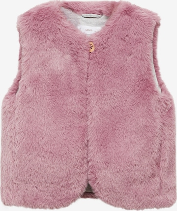 Gilet 'MORA' di MANGO KIDS in rosa: frontale