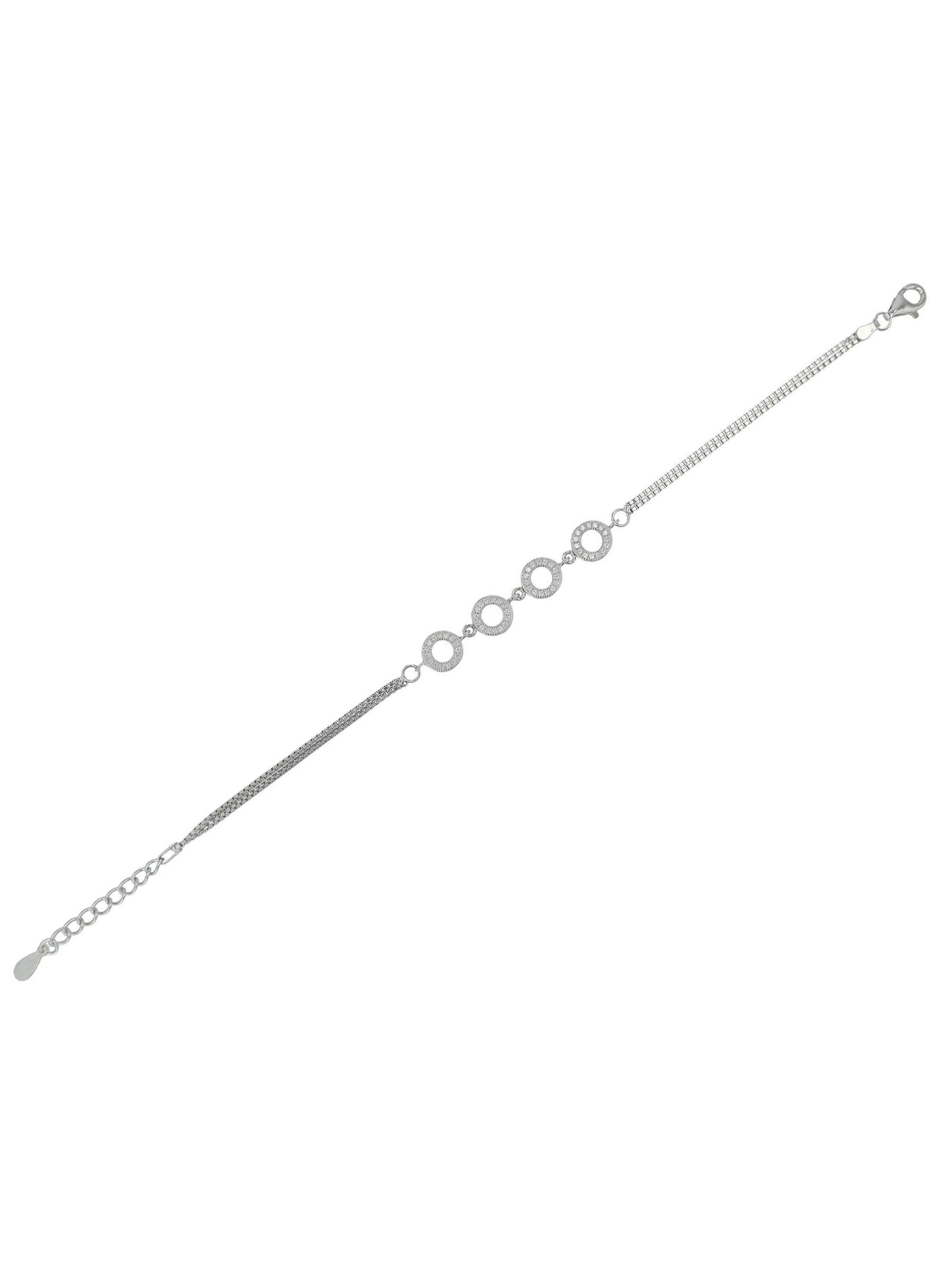 Akzent Bracelet 'Loreli' in Silver