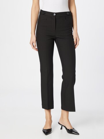 MAX&Co. Regular Pleated Pants 'ORTENSIA' in Black: front