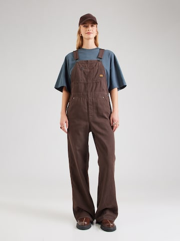 G-STAR Regular Tuinbroek jeans in Bruin: voorkant