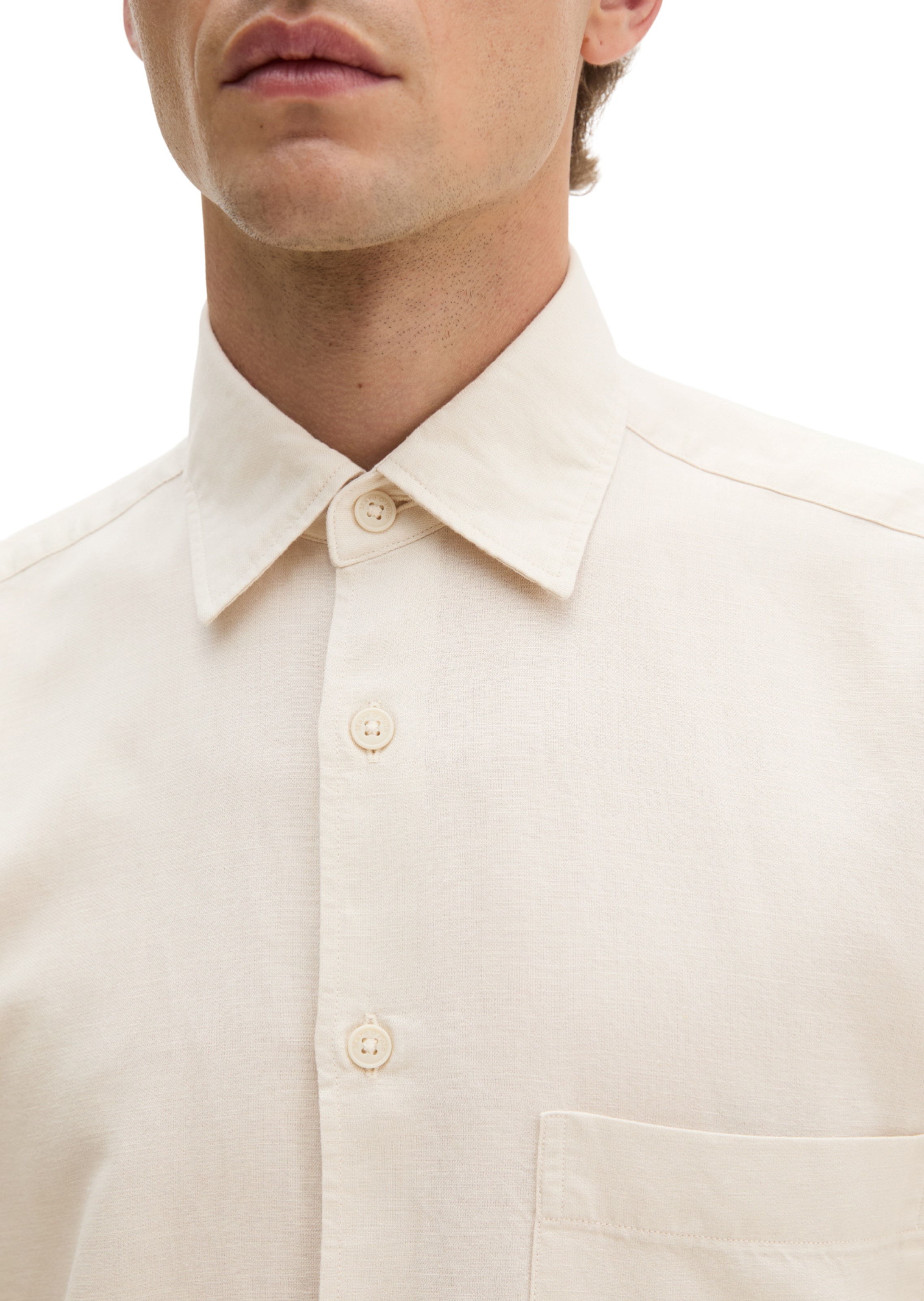 Marc O'Polo Regular fit Button Up Shirt in Grey