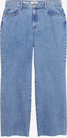 MANGO Wide leg Jeans 'NORA' in Blue: front