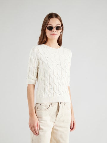 Pull-over 'KATE' ONLY en beige : devant