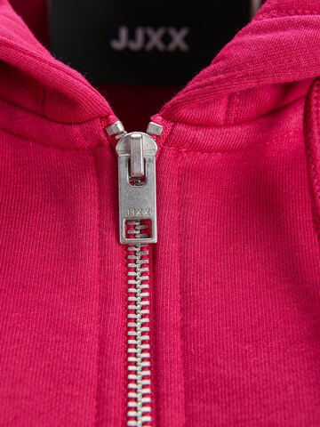 JJXX - Sudadera con cremallera 'Abbie' en rojo