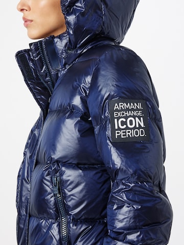 ARMANI EXCHANGE Between-season jacket 'GIACCA' in Blue