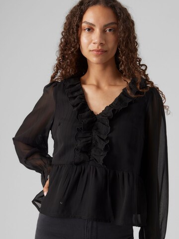 Camicia da donna 'NOLA' di VERO MODA in nero