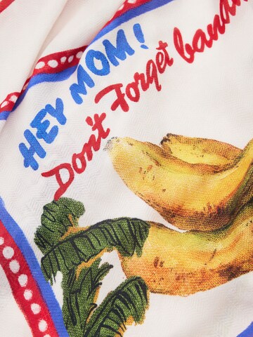 Desigual Шарф 'Stamp' в Белый