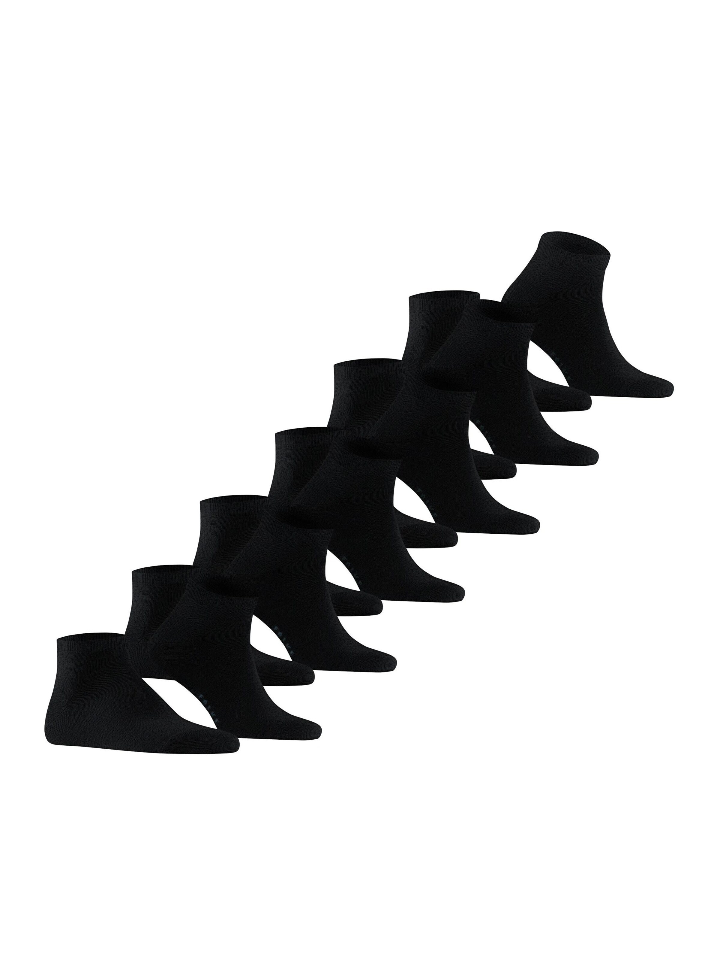 FALKE Socks 'Happy 6-Pack' in Black