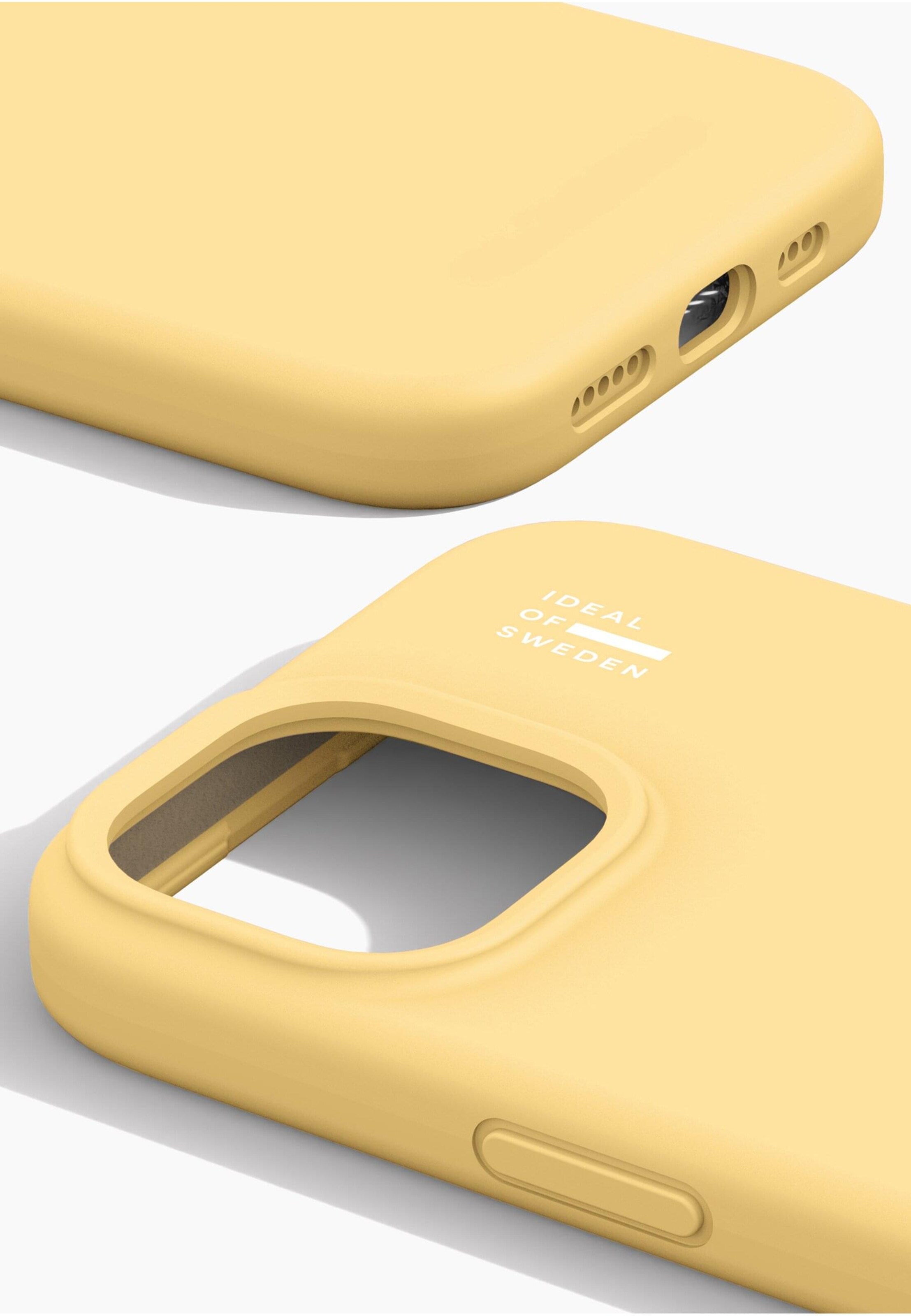 Protection pour Smartphone 'iPhone 13 / 14 / 15 / 16e' iDeal of Sweden en jaune
