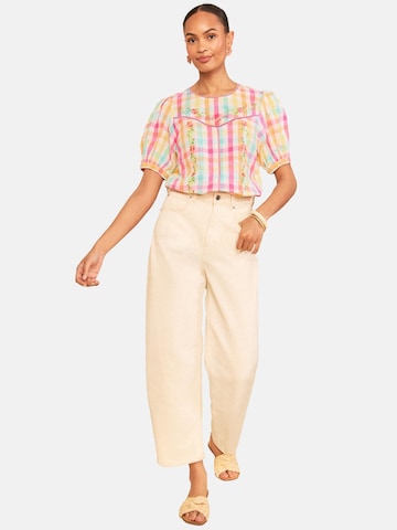 love & roses Bluse in Mischfarben: Vorderseite