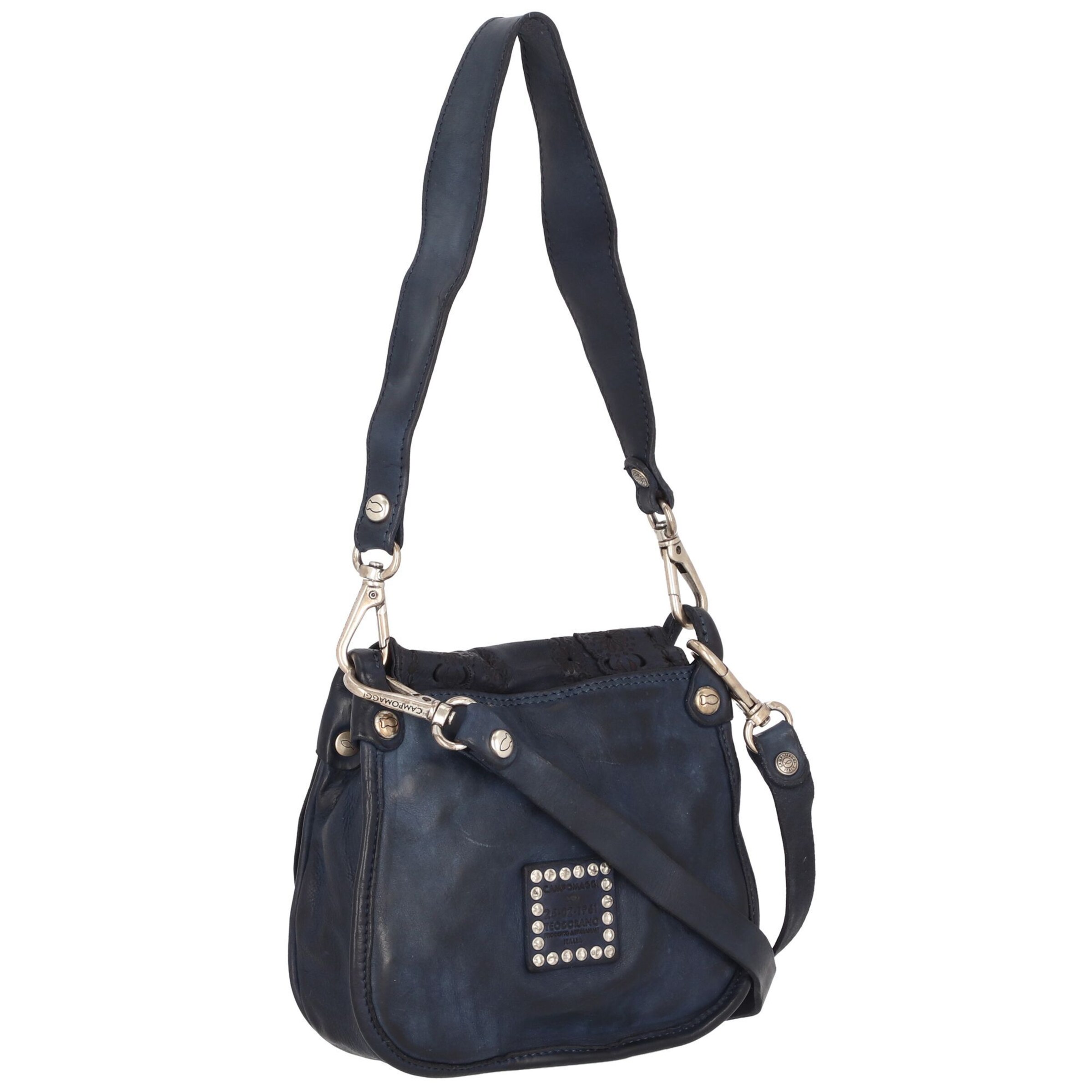Campomaggi Schultertasche in Blau