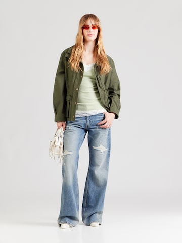 HOLLISTER Top in Grün