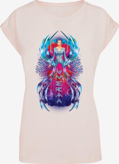 ABSOLUTE CULT T-shirt 'Aquaman - Mera Dress' en azur / violet / rose / magenta, Vue avec produit