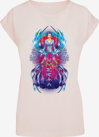 ABSOLUTE CULT T-Shirt 'Aquaman - Mera Dress' in Pink: predná strana