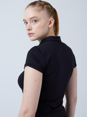 SPORTKIND Performance shirt 'Poloshirt' in Black