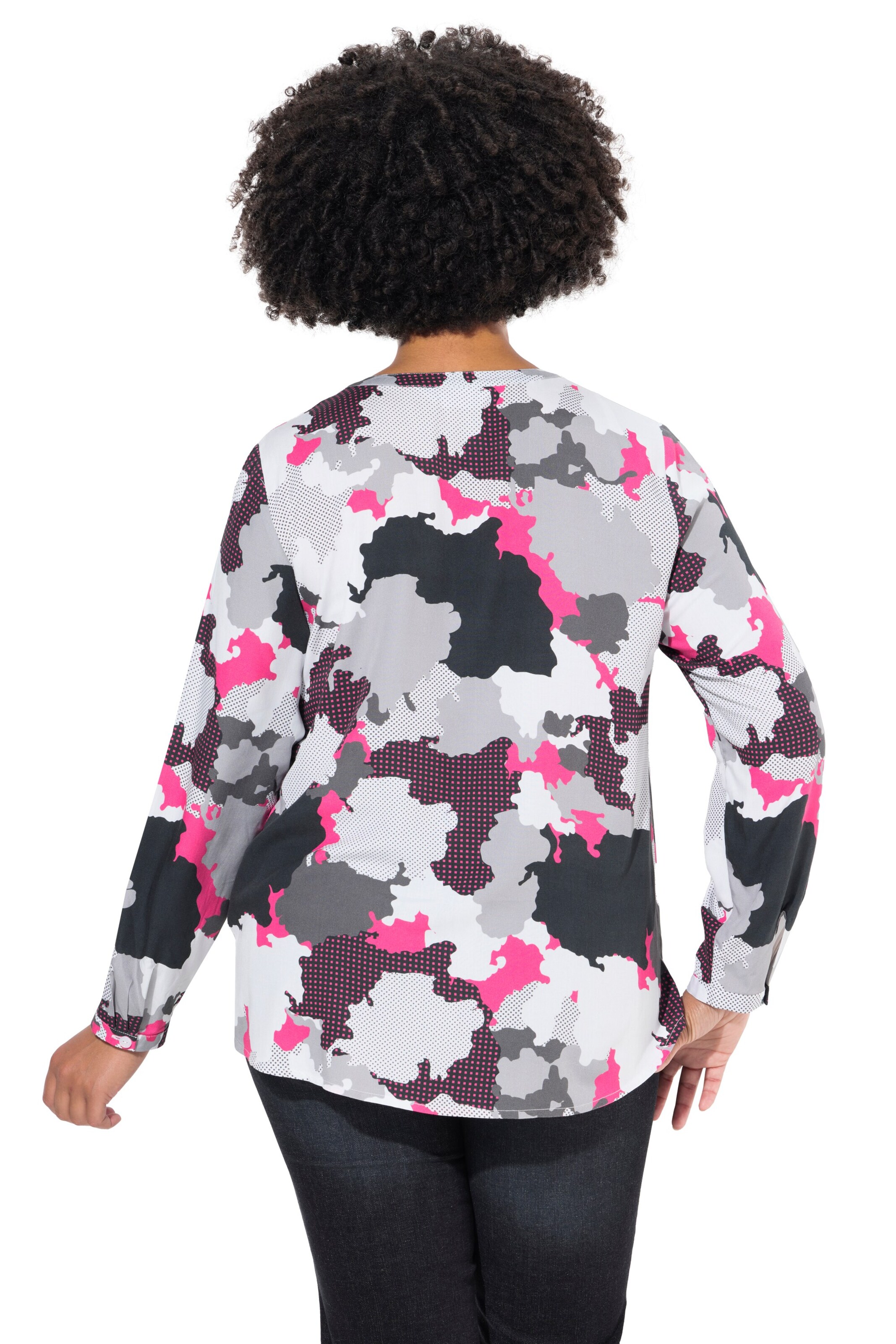 Angel of Style Blouse in Grijs