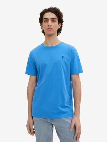 T-Shirt TOM TAILOR DENIM en bleu : devant