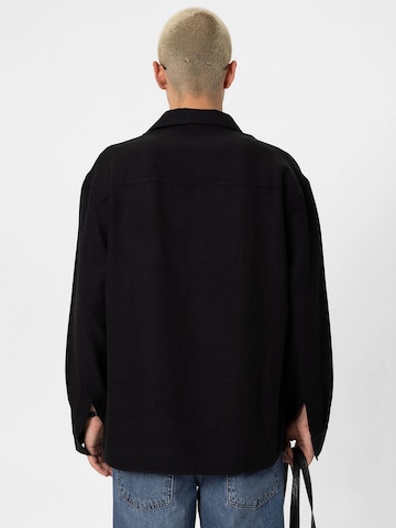 Comfort fit Camicia 'Bouvardia' di VAMOS CLO in nero