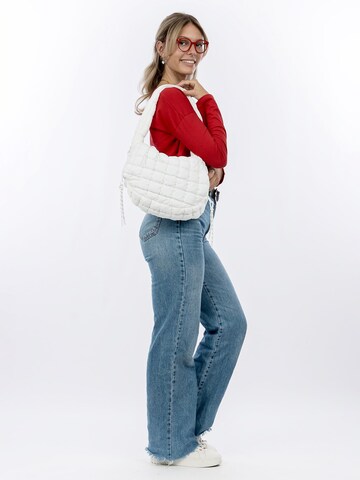 Borsa a spalla 'Chelsy' di Suri Frey in bianco