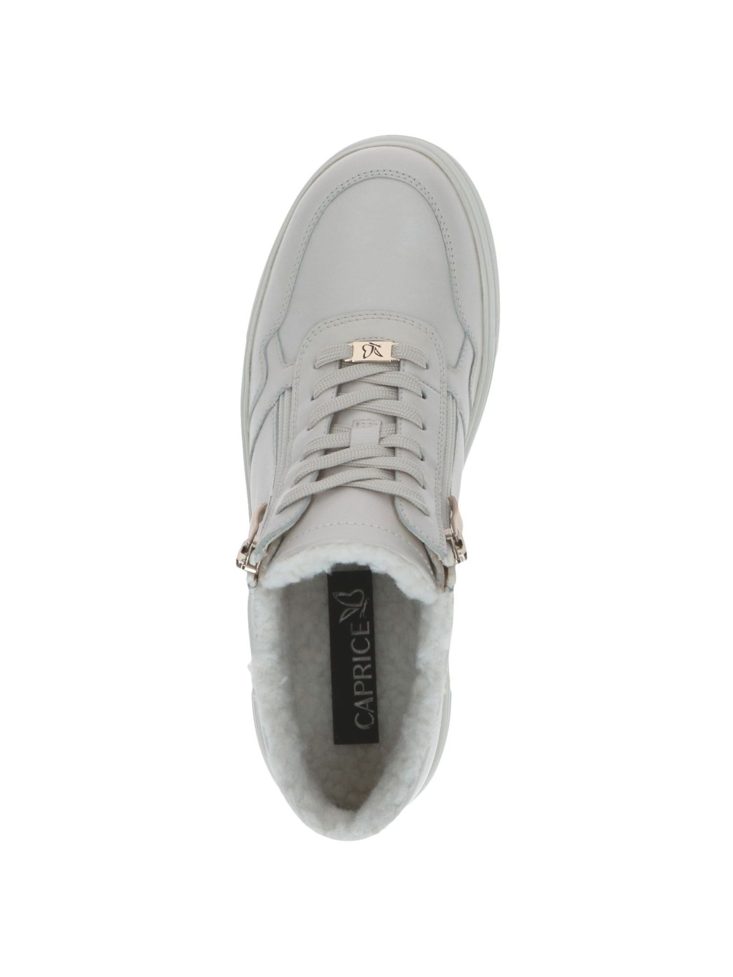 CAPRICE Lace-up bootie in White