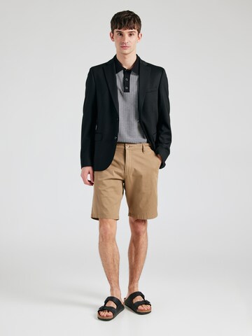 Regular Pantalon chino 'Thomas' Matinique en marron