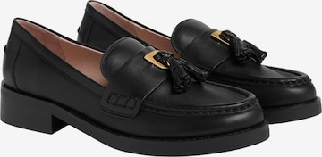 Coccinelle Moccasin 'Beat Selleria' in Black: front
