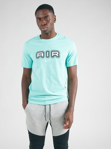 Nike Sportswear Shirt 'AIR' in Green: front