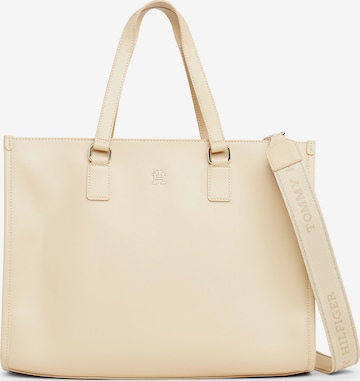 TOMMY HILFIGER Shopper in Beige: voorkant