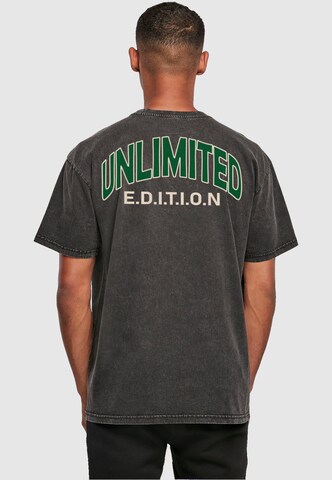Merchcode Shirt 'Unlimited Edition' in Schwarz
