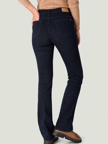 zero Slimfit Jeans Flared Fit 32 Inch in Blau