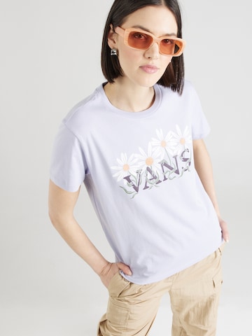 VANS - Camiseta 'FLOWER FRIENDS' en lila: frente